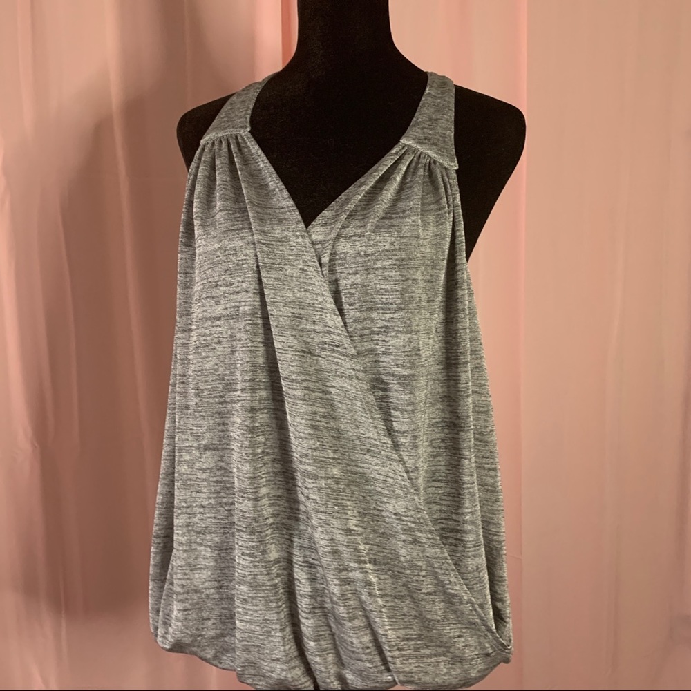 Sexy metallic top